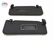 2019-24 BMW X4 M40i FRONT SUN VISOR MIRROR BLIND SHADE SUNVISOR SET EBONY G02 BX040126-129
