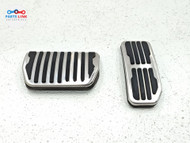 2018-2024 RANGE ROVER VELAR PEDAL TRIM NON-SLIP COVER METAL PLATE SET OF 2 OEM VL051626-140