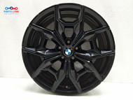 2022-24 BMW X4 M40i Wheel Rim 19" Inch G01 G02 Styling 887 M Gloss Black 86529 BX040126-197