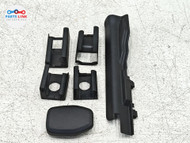 2018-24 BMW X3 M COMPETITION FRONT LEFT SIDE SEAT TRACK TRIM COVER SET OF 5 OEM BX062526-040
