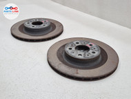 2024-26 TESLA Model 3 RWD REAR DISC BRAKE ROTOR SET 1188632-00-C 31K OEM TS071026-217