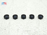 2023-25 RANGE ROVER SPORT WHEEL RIM LUG NUT COVER BOLT CAP BLACK SET-5 L461 OEM RS072226-233