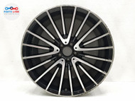 2021-24 MERCEDES S580 W223 21X10 REAR WHEEL RIM 21" MACHINED BLACK OEM MB072826-187