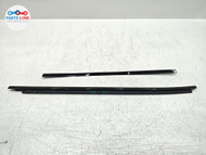 2018-2024 BMW X3 M COMPETITION F97 REAR LEFT SIDE DOOR WINDOW MOLDING SET OEM BX062526-289