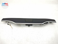 2021-25 MERCEDES S580 W223 REAR DECK SHELF PANEL TRIM SCUFF PLATE BLACK S500 OEM MB072826-111