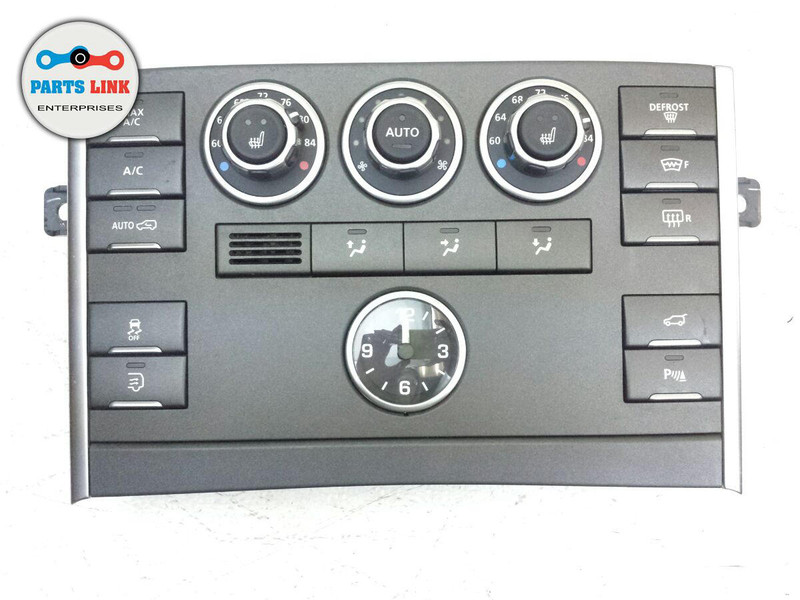 20102012 RANGE ROVER DASH CLIMATE CONTROL TEMPERATURE HEATED SEATS AC