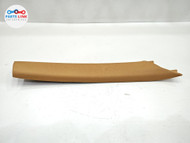 2022-25 LEXUS NX350 FRONT RIGHT A PILLAR TRIM COVER MOLDING PALOMINO INTERIOR NX081226-062