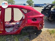 2022-25 LEXUS NX350 REAR LEFT QUARTER PANEL FENDER INNER STRUCTURAL BODY CUT RED NX081226-438
