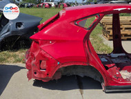 2022-25 LEXUS NX350 REAR RIGHT QUARTER PANEL FENDER INNER STRUCTURAL CUT RED 3T2 NX081226-436