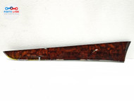2017-20 BENTLEY BENTAYGA FRONT LEFT DOOR PANEL MOLDING APPLIQUE WALNUT TRIM OEM BT070926-020