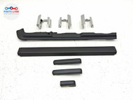 2017-2020 BENTLEY BENTAYGA FRONT LEFT SEAT TRACK RAIL COVER PANEL TRIM SET OEM BT070926-062