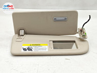 2017-2020 BENTLEY BENTAYGA RIGHT PASSENGER SUNVISOR SUN SHADE MIRROR BEIGE OEM BT070926-207