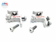 17-20 BENTLEY BENTAYGA REAR RIGHT DOOR UPPER & LOWER HINGE GLACIER WHITE A9B OEM BT070926-283