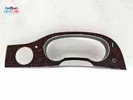 17-20 BENTLEY BENTAYGA DASH INSTRUMENT CLUSTER SPEEDOMETER BEZEL TRIM WALNUT OEM BT070926-148