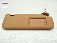 2022-25 LEXUS NX350 FRONT RIGHT SUNVISOR BLIND SUN VISOR PALOMINO PASSENGER SIDE NX081226-136