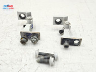 2017-2020 BENTLEY BENTAYGA FRONT LEFT SIDE DOOR HINGE GLACIER WHITE A9B SET OEM BT070926-497