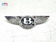 2017-20 BENTLEY BENTAYGA REAR LIFTGATE TAILGATE BACK DOOR EMBLEM BADGE LOGO OEM BT070926-314