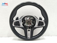 2019-23 BMW X5 M50i M Sport Leather Steering Wheel Heated W/ Paddles X6 X7 G05 BX082426-111