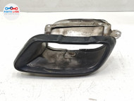 2020-23 BMW X5 M50i REAR LEFT SIDE EXHAUST SYSTEM TAIL PIPE TIP BLACK G05 OEM BX082426-168