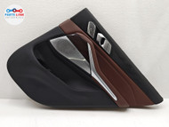 2019-23 BMW X5 M50i REAR RIGHT DOOR TRIM PANEL SPEAKER COVER CARD BROWN G05 BX082426-053