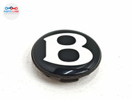 2017-2020 BENTLEY BENTAYGA WHEEL RIM CENTER HUBCAP CAP BUTTON COVER BLACK OEM BT070926-503