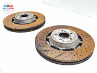 2019-2023 MERCEDES AMG GT63 S X290 FRONT LEFT & RIGHT DISC BRAKE ROTOR SET OEM MG081126-407
