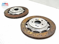 2019-2023 MERCEDES AMG GT63 S X290 REAR LEFT & RIGHT BRAKE DISC ROTOR SET OEM MG081126-406