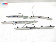 2019-26 BMW X5 M50i DOOR SILL SCUFF STEP TRIM PLATE ILLUMINATED SET G05 OEM BX082426-087