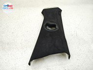 2019-26 BMW X5 M50i REAR RIGHT B PILLAR TRIM ALCANTARA MOLDING COVER EBONY G05 BX082426-092