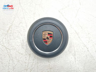 2019-23 PORSCHE Cayenne STEERING WHEEL AIRBAG HORN AIR BAG BLUE 9YA PC091026-082