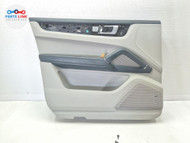 2019-23 PORSCHE Cayenne FRONT LEFT DOOR TRIM PANEL SPEAKER COVER CARD BLUE 9YA PC091026-020