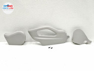 2019-24 PORSCHE Cayenne FRONT LEFT SEAT SIDE TRIM PANEL COVER CHALK SET 9YA PC091026-055