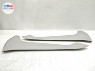 2019-26 PORSCHE Cayenne CENTER CONSOLE SIDE TRIM COVER MOLDING CHALK SET 9YA PC091026-093