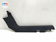2024-26 TESLA CYBERTRUCK FRONT LEFT UPPER A PILLAR TRIM PANEL COVER DRIVER EBONY TC092426-018