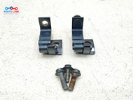 2019-26 PORSCHE Cayenne LEFT SIDE DOOR HINGE UPPER LOWER SET BISCAY BLUE 9YA OEM PC091026-333