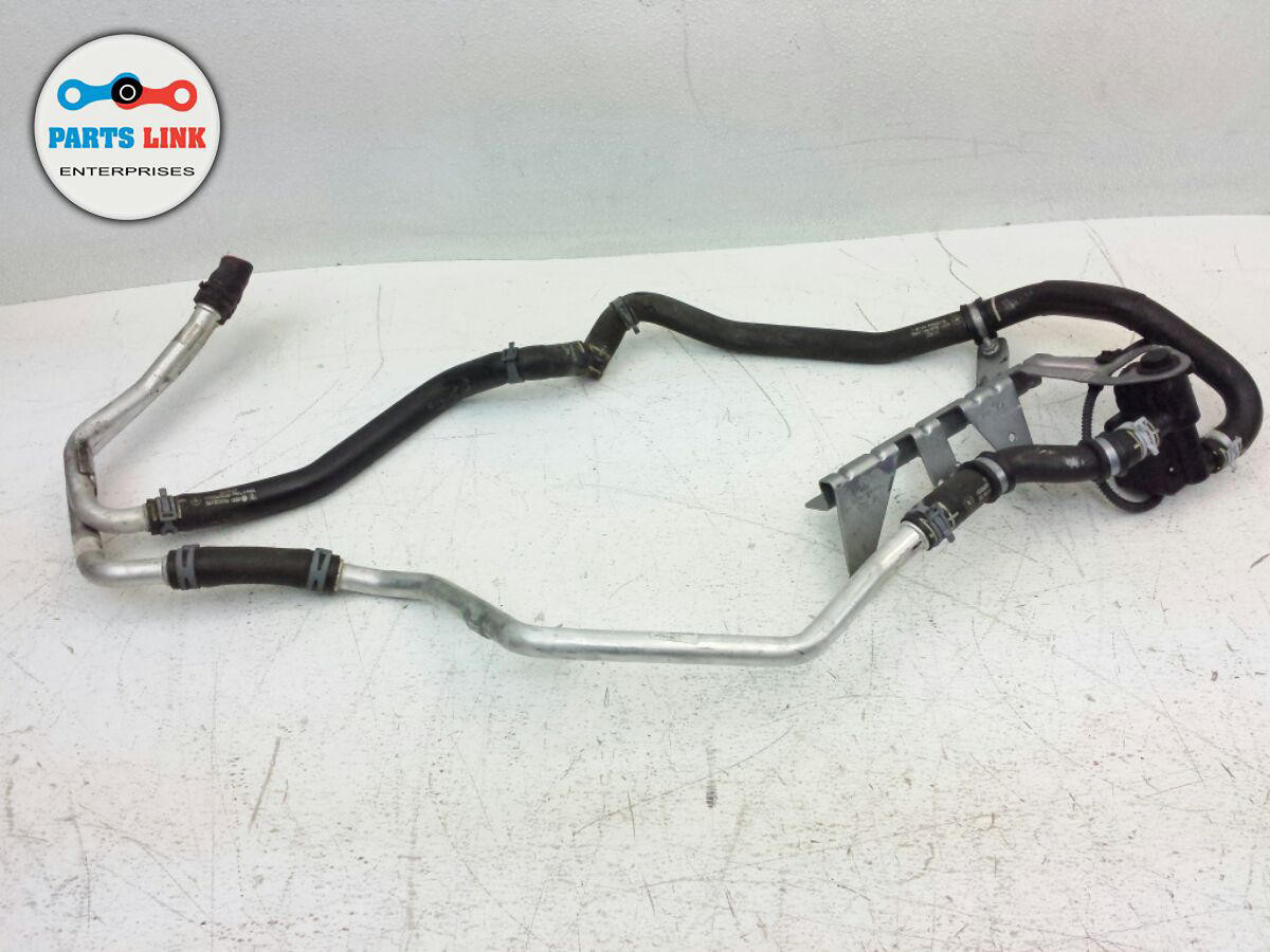 PORSCHE CAYENNE 958 HEATER VALVE W/ COOLING PIPE CONNECTION OEM PARTS