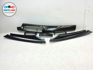 2010-13 BMW 535I GT 07 DOOR DASH WOOD TRIMS MOLDING APPLIQUE RIGHT LEFT ASH SET BW020117-050