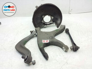 08-14 AUDI A5 RIGHT REAR PASSENGER CONTROL ARMS KNEE SPINDLE KNUCKLE W/O HUB SET AU120516-079
