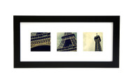 Instagram Photo Frame 8x18 - Wide Satin Black