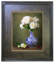 16x20 Black And Gold Finished Corner 3" Frame