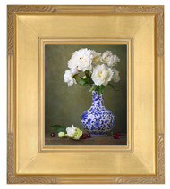 20x24 Gold Leaf Finished Corner 3 1/2" Frame With Decorative Corners
