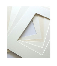 8x10 Single Matting Pack of 5 - Assorted Creams and Whites