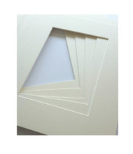 11x14 Single Matting Pack of 5 - Off White