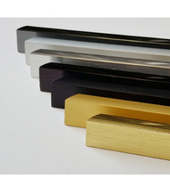 24" Sectional Metal Frame - Minimal Flat Top (2pcs)