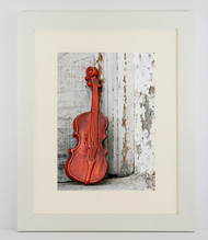 18x24 Satin White Wide Frame