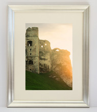 9x12 Wide Silver Slope With Gold Sides Frame