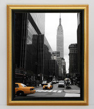 12x18 Traditional Gold With Black Lip Frame