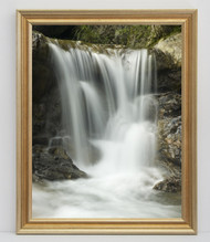 11x17 Warm Silver With Gold Wash Frame