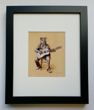 Music About The Mountains - Framed Art Print - 8x10