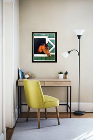 Framed Equine Print "Ready & Waiting"